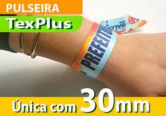 Pulseira de Tecido, "TexPlus"  30mm